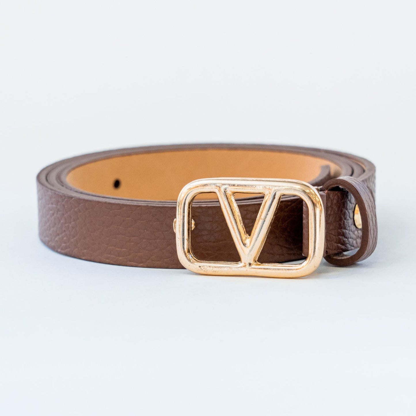 Cintura in Pelle Martellata