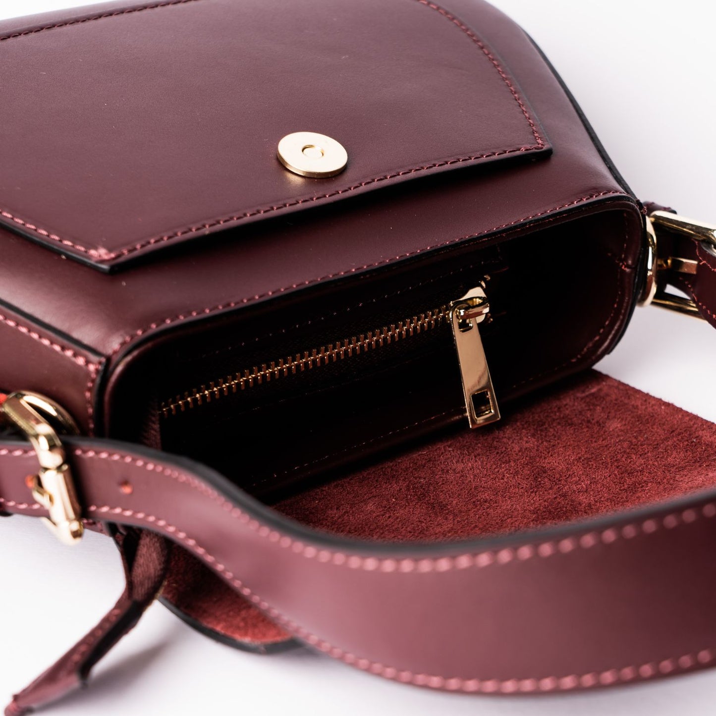 Borsa a spalla in pelle - ELODIA Mini