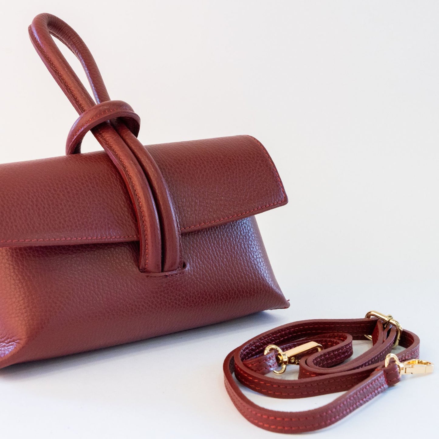 Borsa a mano in pelle - GAIA