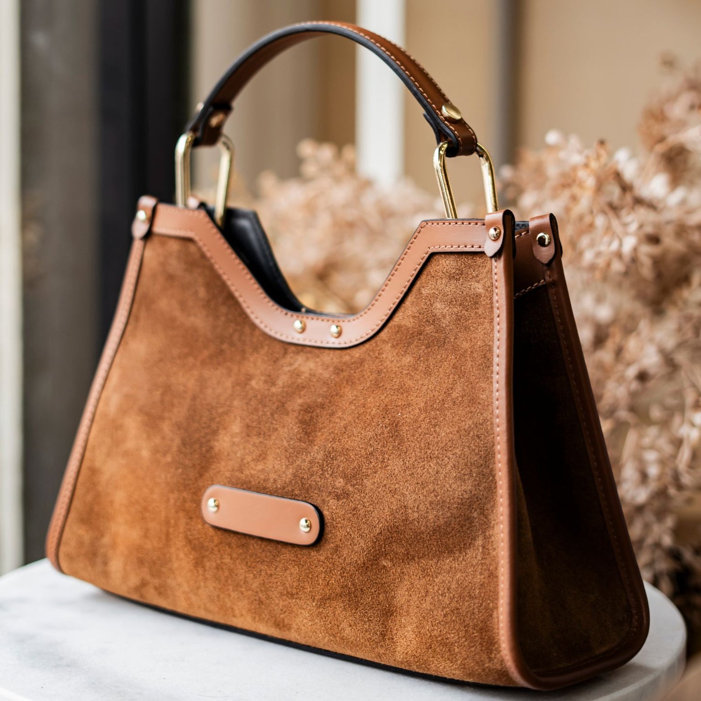 Borsa in pelle Scamosciata - DALIA Mini