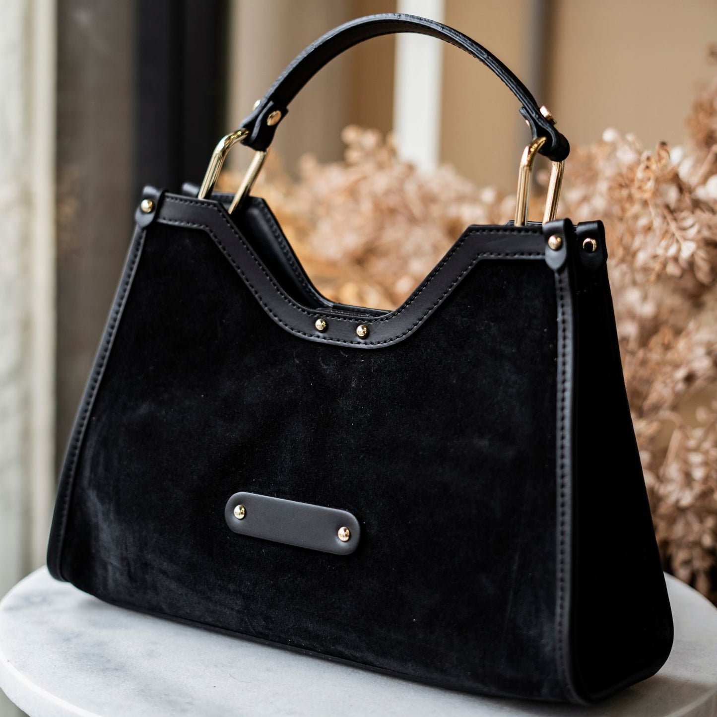 Borsa in pelle Scamosciata - DALIA Mini