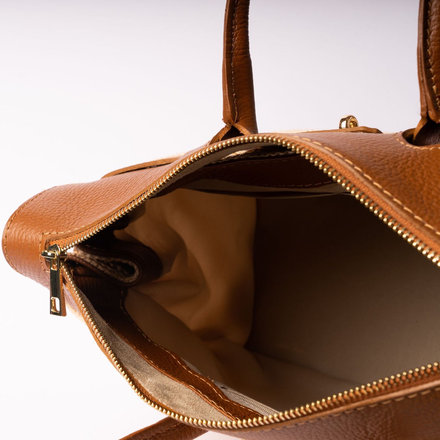 Borsa in Pelle e Rafia - AURORA