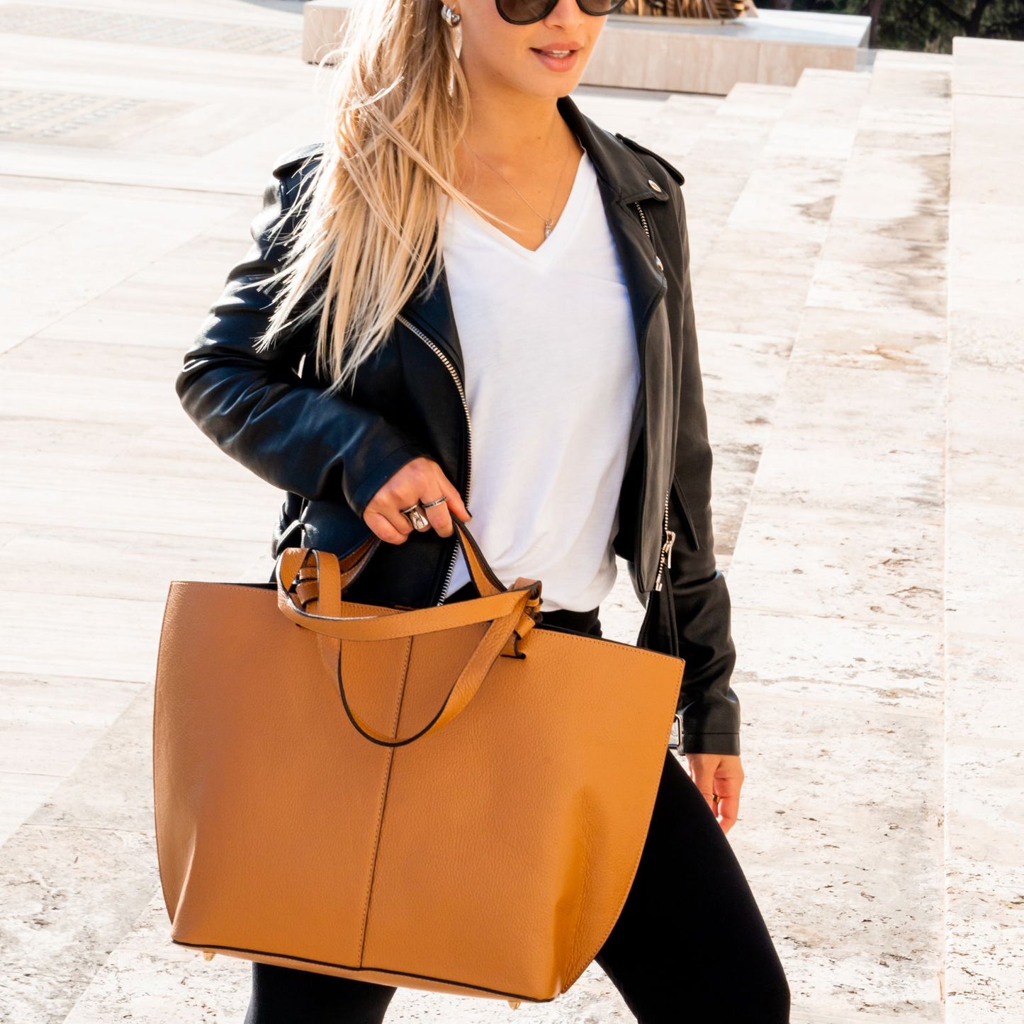 Borsa Shopper in Pelle - Selene