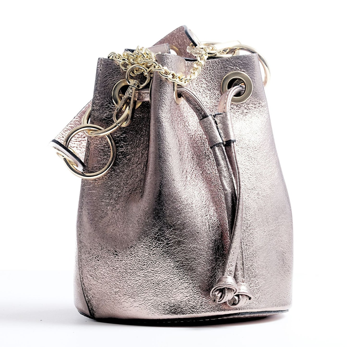 Borsa secchiello in pelle - IDRA Mini
