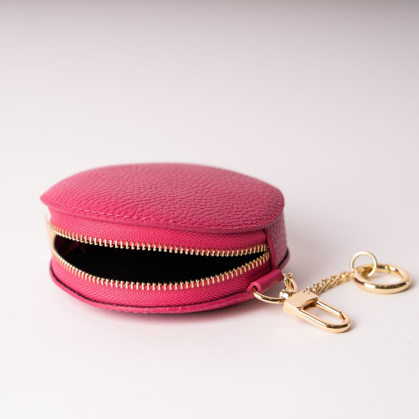 Portamonete in Pelle Tondo