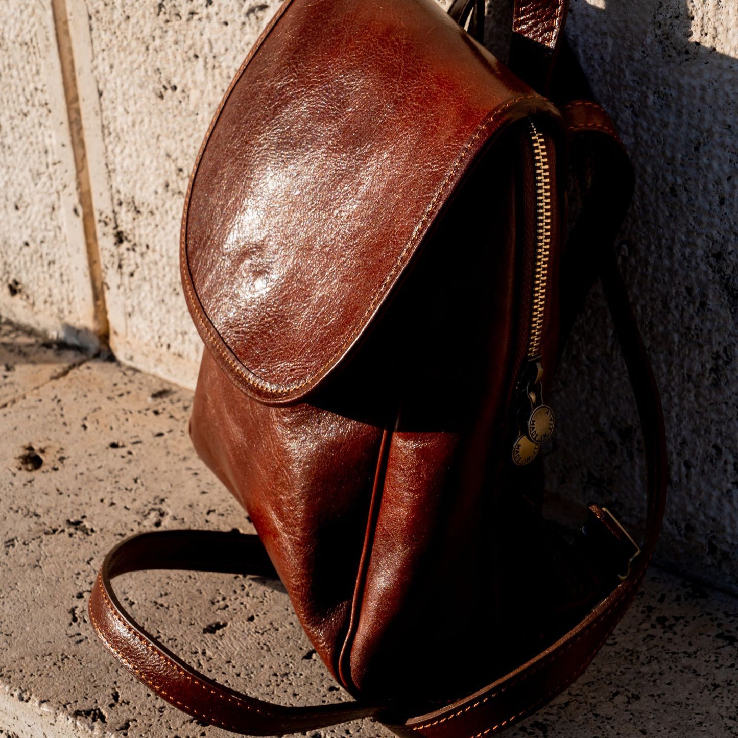 Zaino Donna Cuoio Fiorentino - Felis