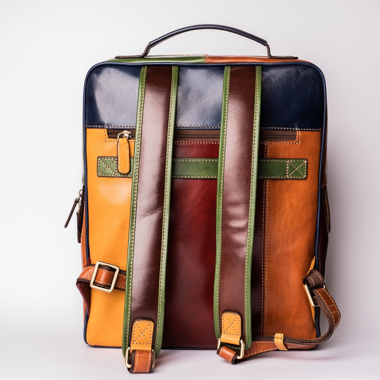Zaino Ufficio Fenice in Pelle Multicolor