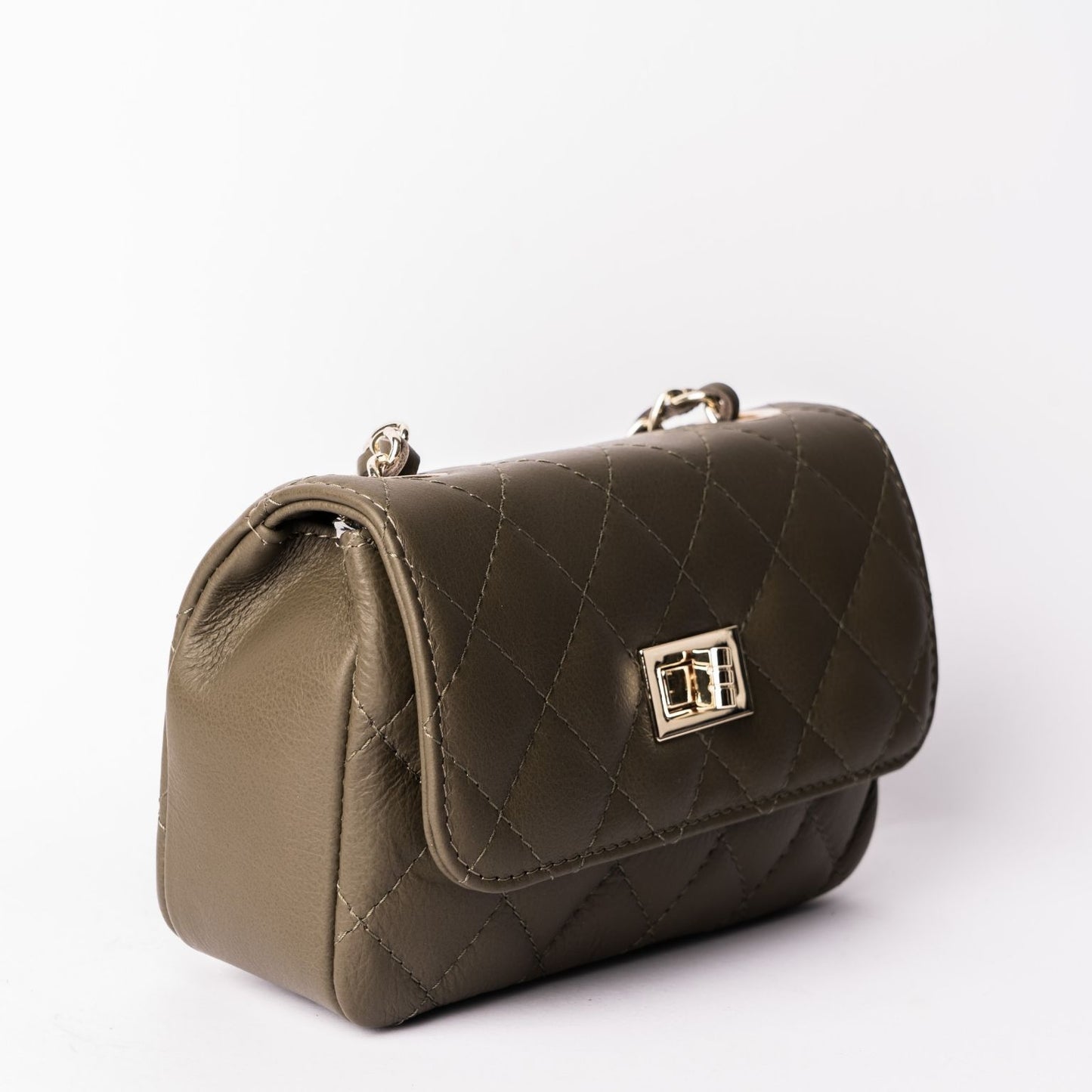 Mini Bag in Pelle Trapuntata - MIMOSA
