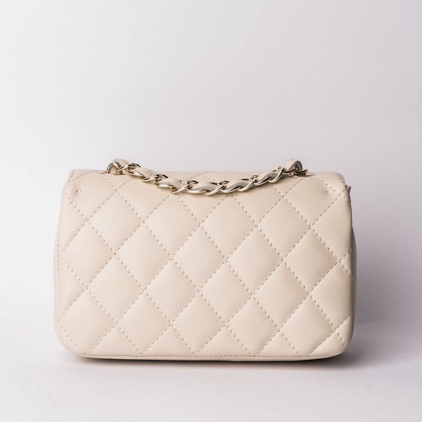Mini Bag in Pelle Trapuntata - MIMOSA