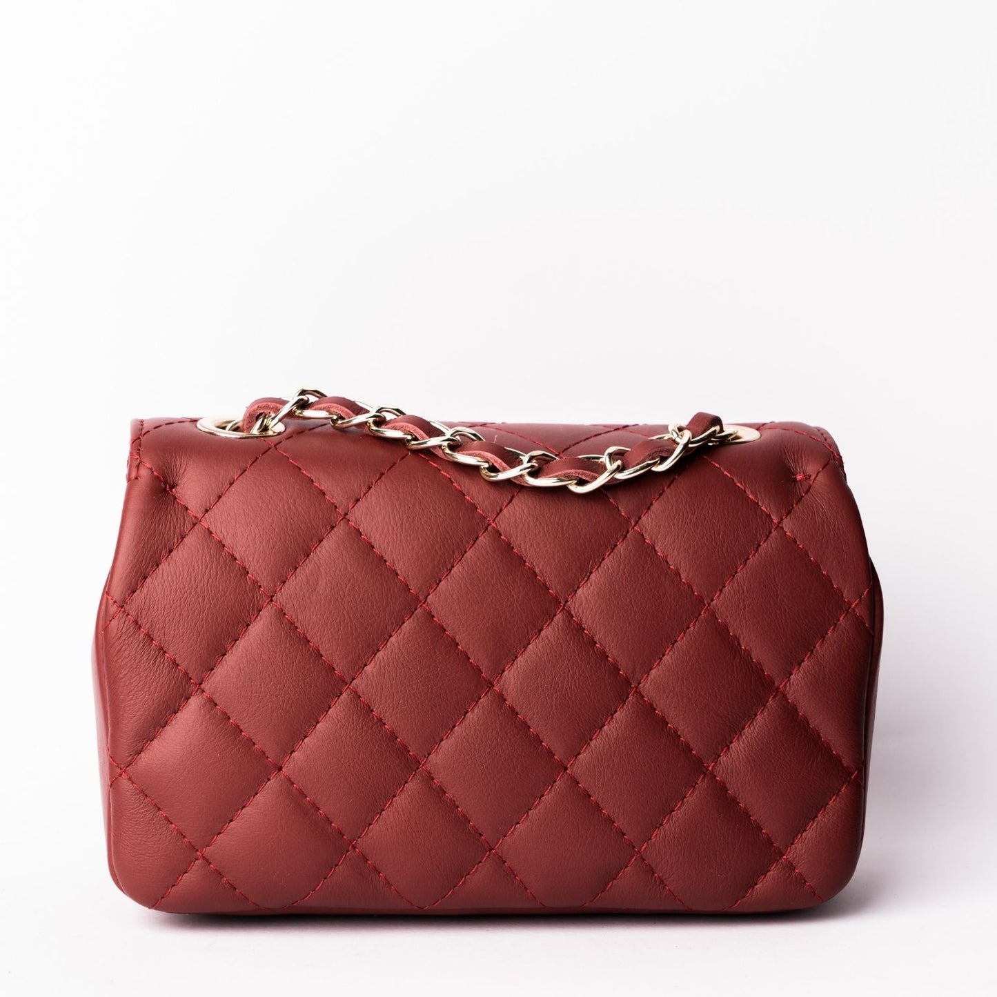 Mini Bag in Pelle Trapuntata - MIMOSA