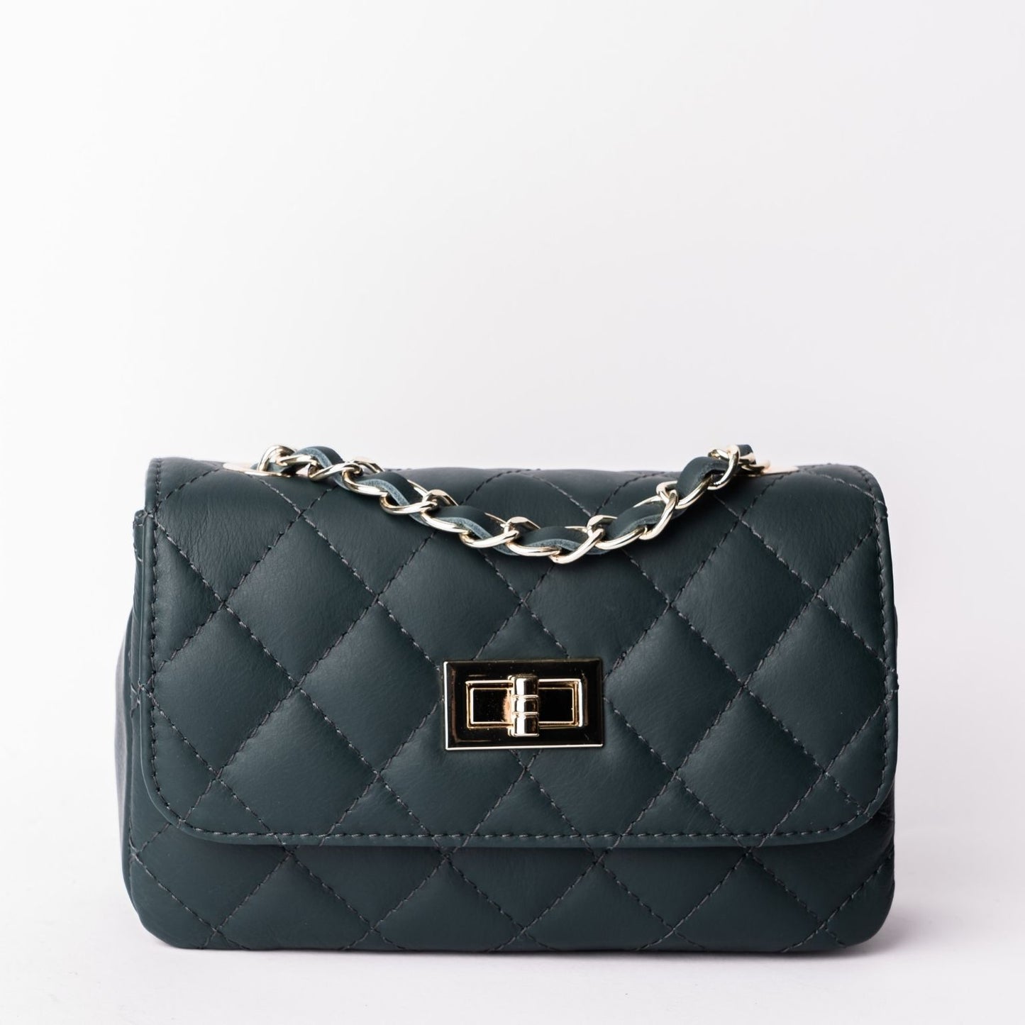 Mini Bag in Pelle Trapuntata - MIMOSA