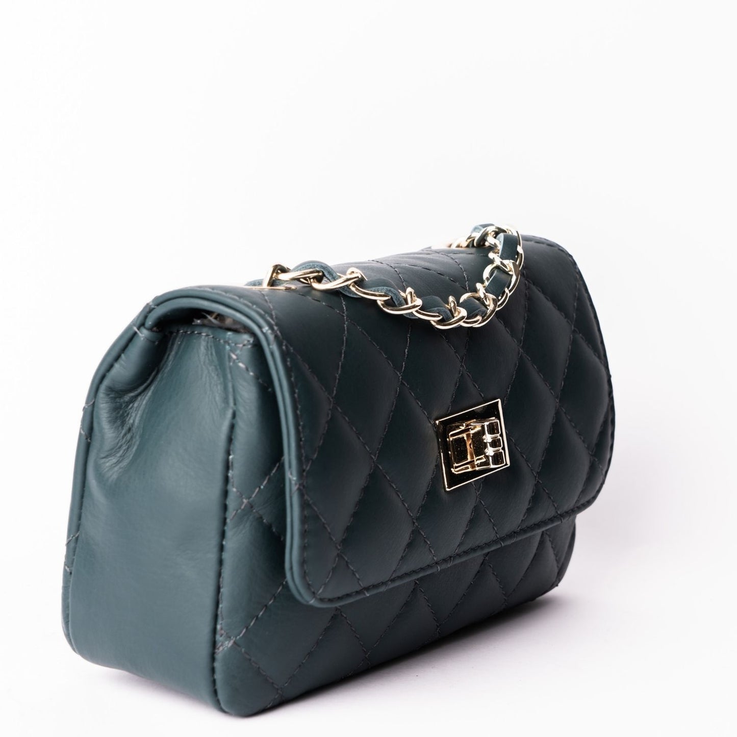 Mini Bag in Pelle Trapuntata - MIMOSA