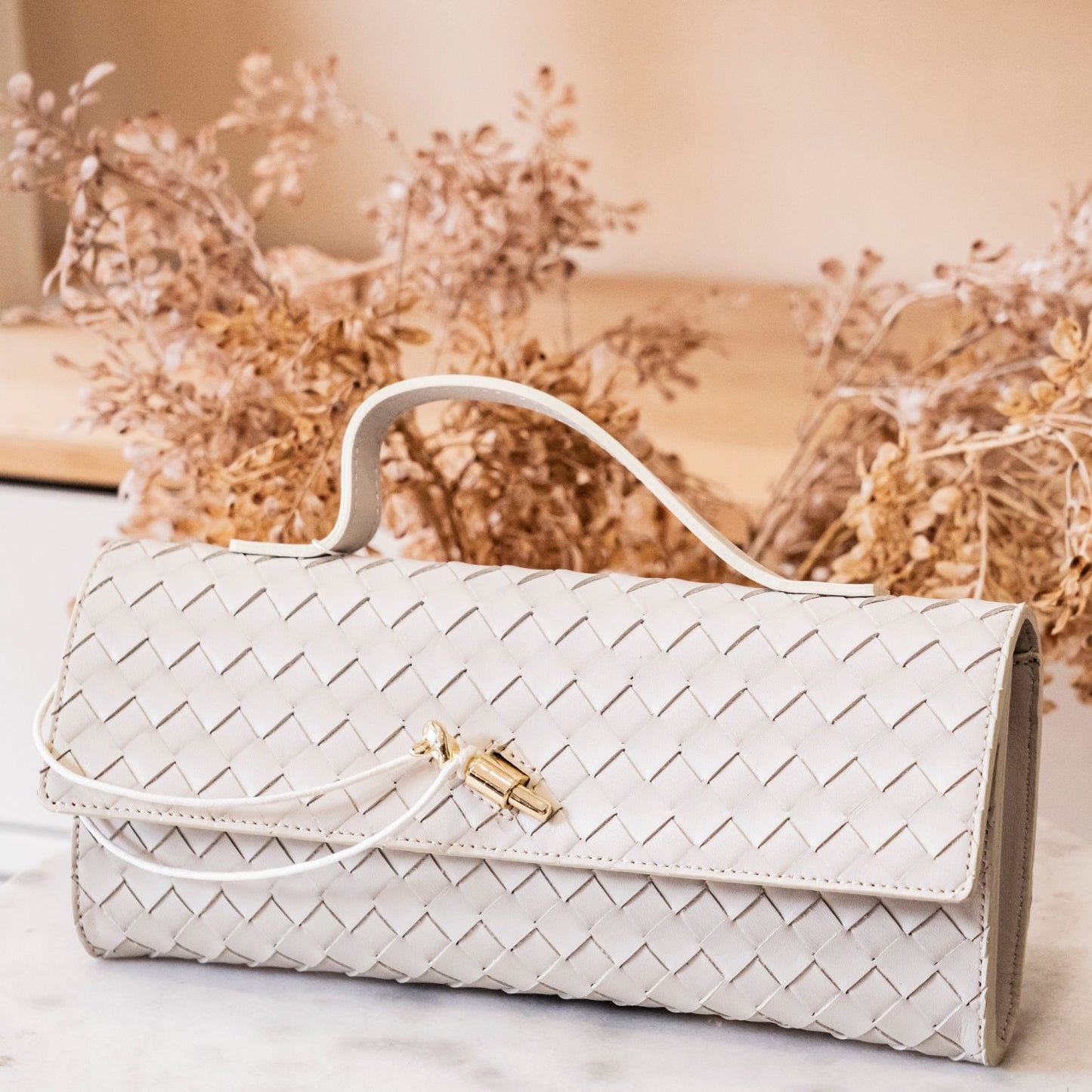 Borsa Intrecciata in Pelle - NOEMI