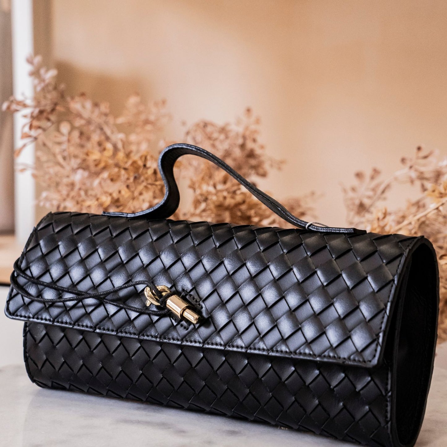 Borsa Intrecciata in Pelle - NOEMI