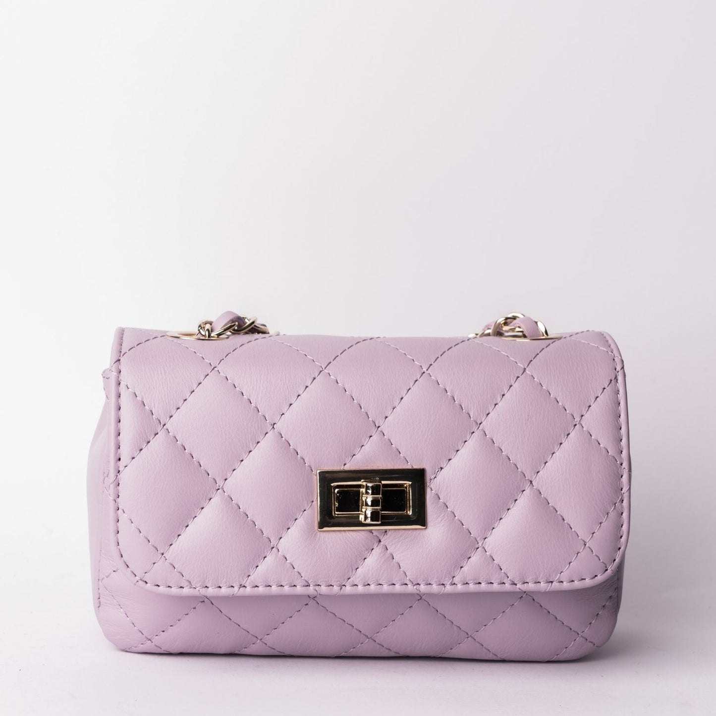 Mini Bag in Pelle Trapuntata - MIMOSA