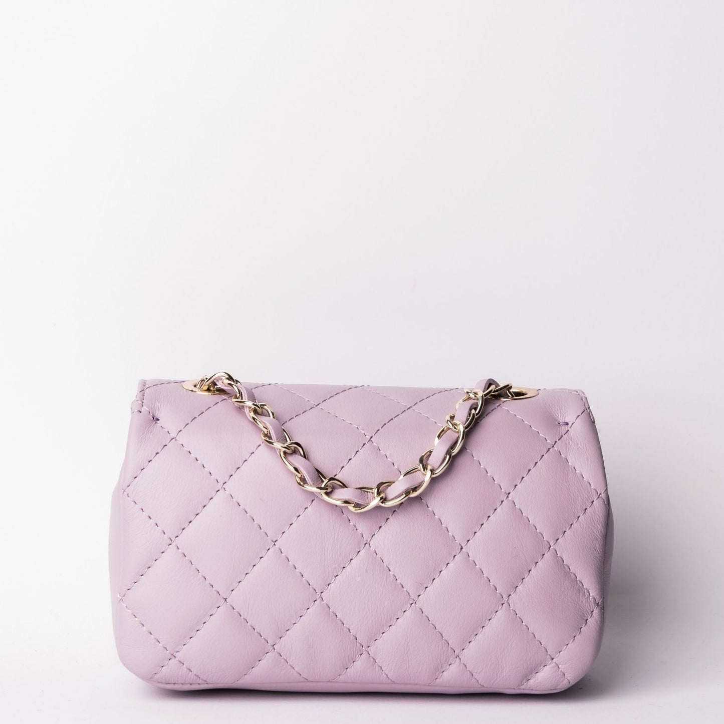 Mini Bag in Pelle Trapuntata - MIMOSA