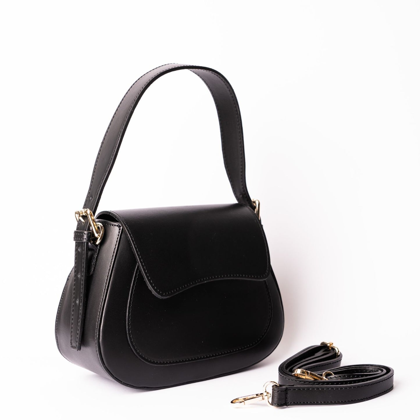 Borsa a spalla in pelle - ELODIA Mini