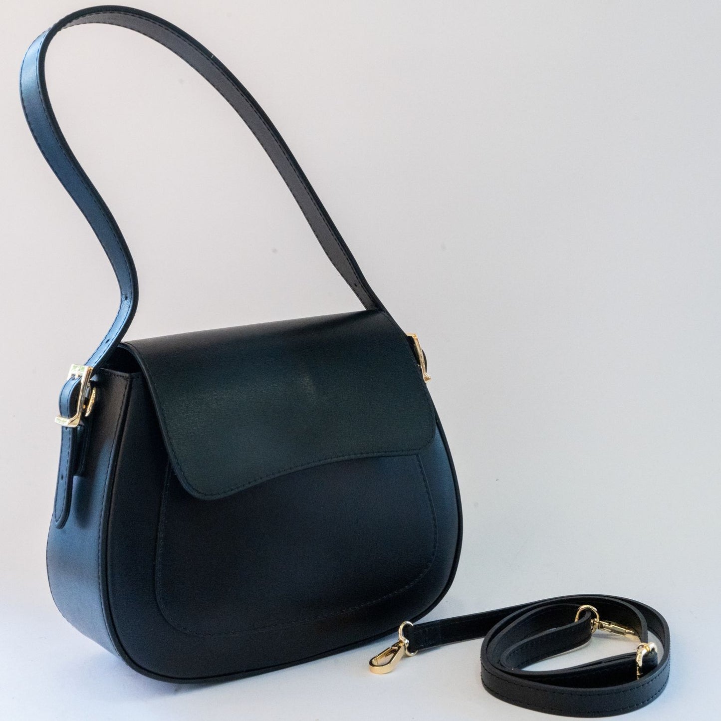 Borsa a spalla in pelle - ELODIA