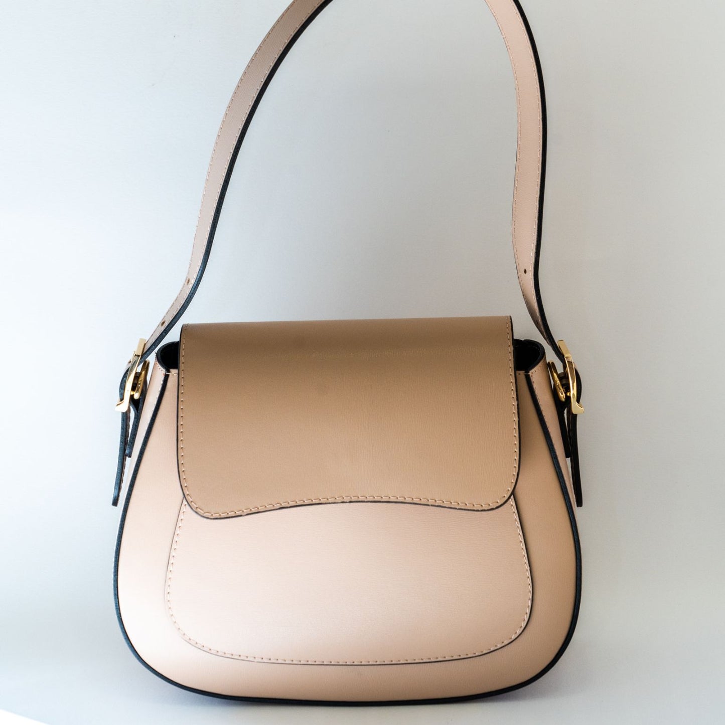 Borsa a spalla in pelle - ELODIA