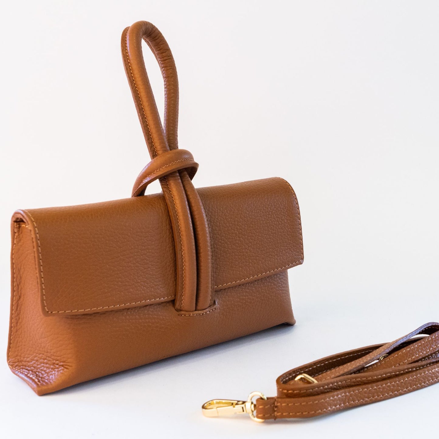 Borsa a mano in pelle - GAIA