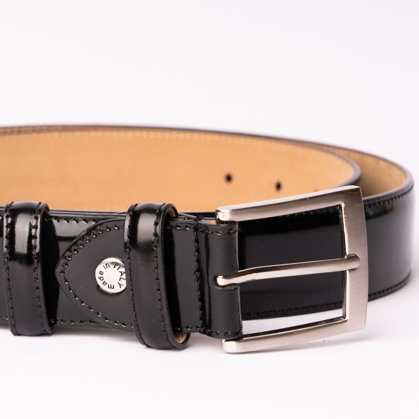 Cintura in Pelle Spazzolata