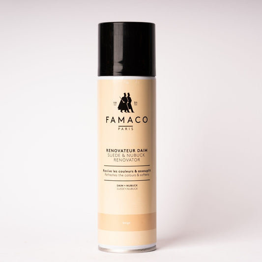 FAMACO - Spray Rinnovatore Ricolorante per Camoscio e Nabuk 250 ml